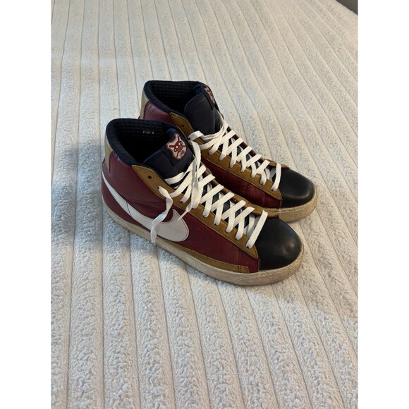 Nike Blazer High Hi Premium Obsidian Red White Mens Size 9 Sneakers 312457-411 main image 14